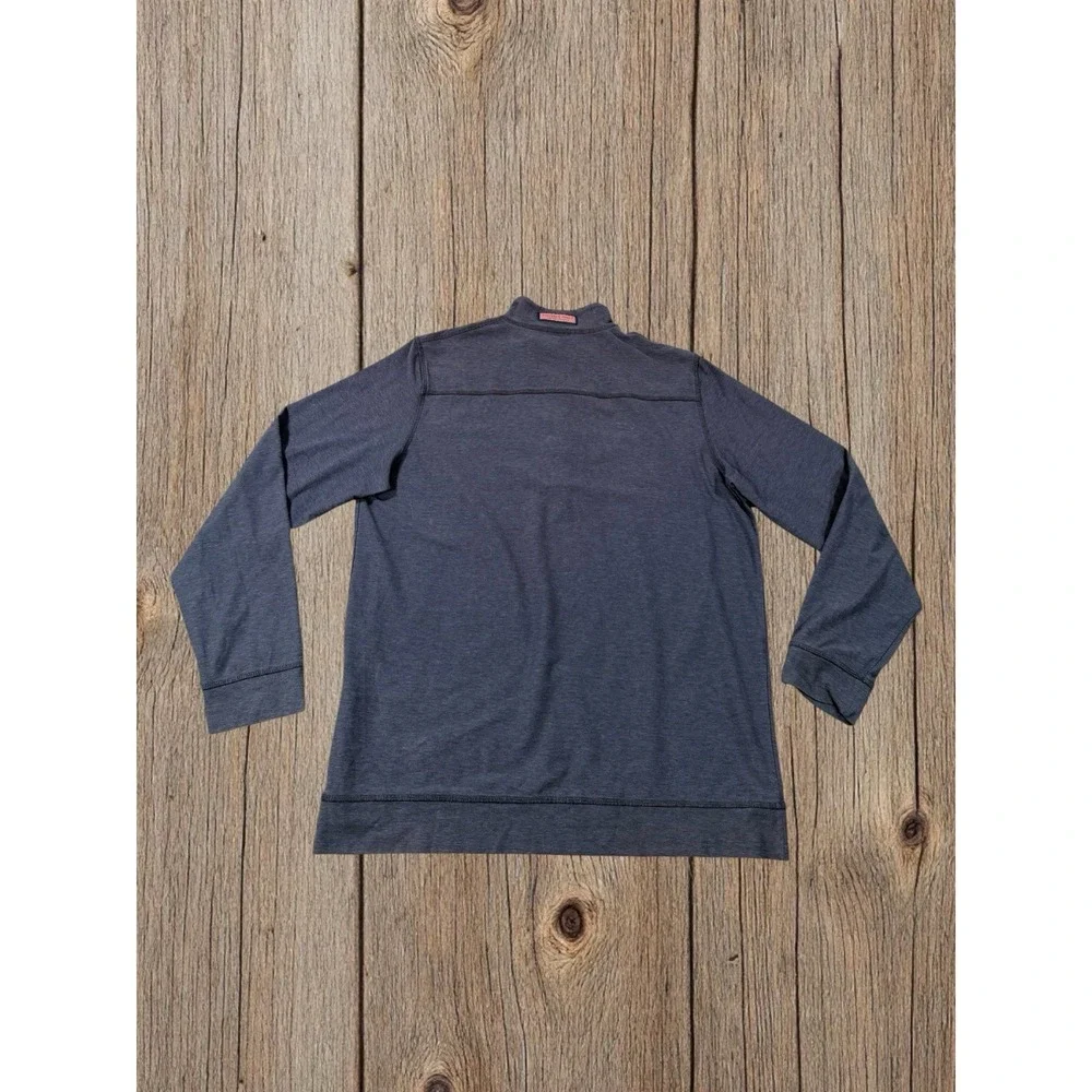 Vineyard Vines The Shep Shirt Long Sleeve Quarter Zip Light Blue Men's size Med